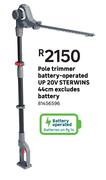 Sterwins Pole Trimmer (Battery-Operated) UP 20V 44cm Excluding Battery