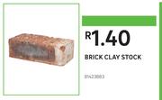 Brick Clay Stock