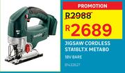 Metabo Jigsaw Cordless 18V Bare STA18LTX 