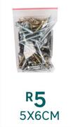 Screws, Nuts & Bolts-5 x 6cm