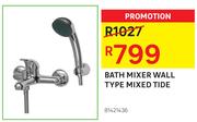 Bath Mixer Wall Type Mixed Tide