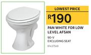 Pan White For Low Level Afsan 90-V