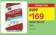 20kg Grout White