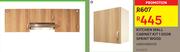 Kitchen Wall Cabinet Kit 1 Door Sprint Wood L60 XH58 X D35