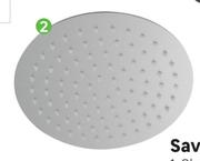 Savole Satin Nickle Collection Shower Rose 21cm 81477738