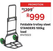 Standers Foldable Trolley Steel 100Kg Load 81470023