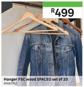 Spaceo Hanger FSC Set Of 20 81461762