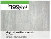 Vinyl Roll Avellino Pure Oak 81477584-Per Sqm