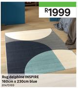 Inspire Rug Delphine Blue 160cm x 230cm 81475169