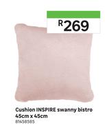 Inspire Cushion Swanny Bistro 45cm x 45cm 81458585