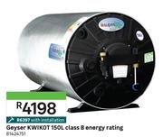 Kwikot 150L Geyser Class B Energy Rating 81424751