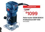Bosch 550W Palm Router Professional GKF-550 81453084