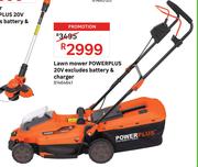 Power Plus 20V Lawnmower Excludes Battery & Charger 81464641