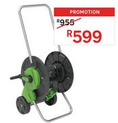 Geolia Hose Reel With Telescopic Handle For 50m x 15mm Hose (Excludes Hose) 81443539