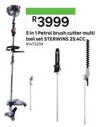 Sterwins 25.4cc 5 In 1 Petrol Brush Cutter Multi Tool Set 81473208