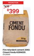 Kerneos 25Kg Ciment Fondu Fire Retardent Cement 81426666