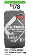 KBC Kwik Screed Self Levelling Screed 81441552-20Kg