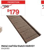 Harvey Metal Roof Tile Thatch 81424193