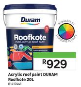 Duram Acrylic Roof Paint Roofkote 81417441-20L