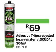 Soudal Adhesive T-Rex Recycled Heavy Material 81477557-300ml
