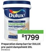 Dulux Pre Paint Dampshield Preparation Damo Barrier 81416445-20L