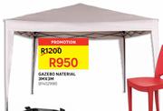 Naterial Gazebo 3mx3m