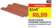 Double Roman Standard Terracotta