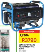 Trade Power 2.2KW Generator MC0G701A