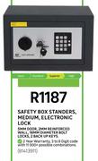 Standers Medium Safety Box With Electronic Lock