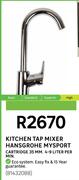 Hansgrohe Mysport  Kitchen Tap Mixer