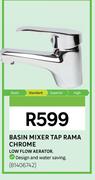 Rama Chrome Basin Mixer Tap