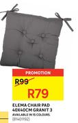 Elema Chair Pad 40x40cm Granit 3