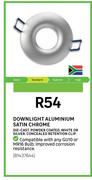 Downlight Aluminium Satin Chrome