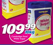 Cambridge Food White Sugar-10Kg