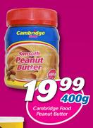 Cambridge Food Peanut Butter-400gm