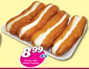 Donuts With Desert Topping-4's
