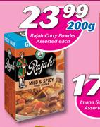 Rajah Curry Powder Assorted-200gm