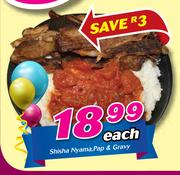 Shisha Nyama, Pap & Gravy