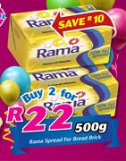Rama Spread For Bread Brick-2X500gm