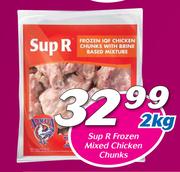 Sup R Frozen Mixed Chicken Chunks-2Kg