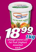 Orange Grove Low Fat Fruit Yoghurt Assorted-1Kg