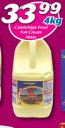 Cambridge Food Full Cream Maas-4Kg