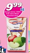 Orange Grove 100% Fruit Juice Blend Assorted-1Ltr