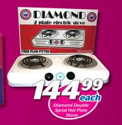 Diamond Double Spiral Hot Plate Stove