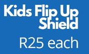 Kids flip up shield - each