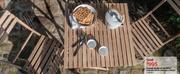  Naterial Outdoor Dining Set 2 Chairs L51cm x W38cm x H81cm 81455666