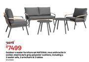  Naterial Outdoor 4 Seater Furniture Set 81455680