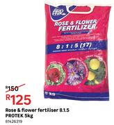 Rose & Flower Fertiliser 8.1.5 Protek 5Kg 81426319