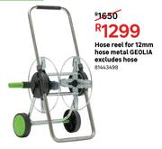 Geolia Hose Reel For 12mm Hose Metal (Excludes Hose) 81443498