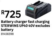 Sterwins Battery Charger Fast Charging Up40 40V 
